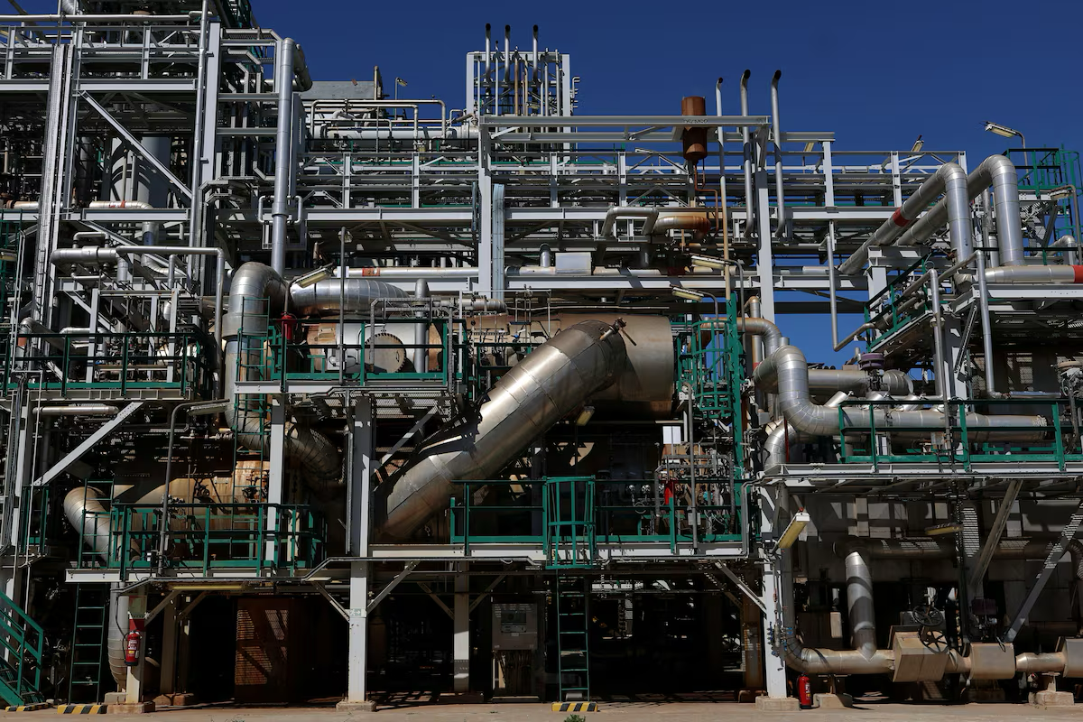 Refinery control room